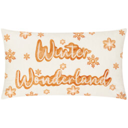 Gretel Winter Wonderland Cushion Cover Abstract Rectangular Cushion Cover