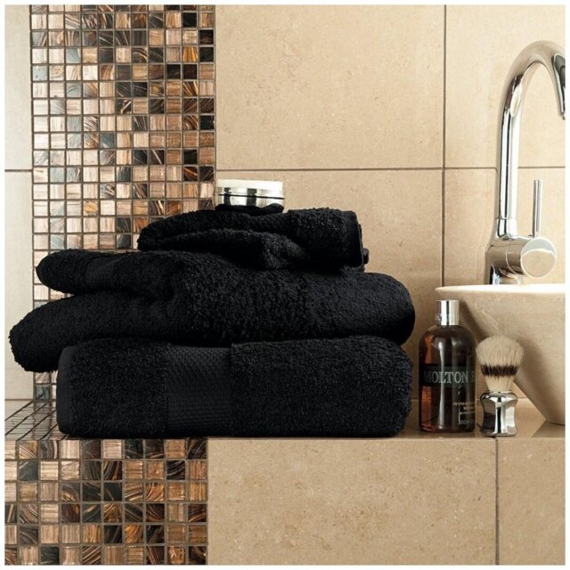 Miami Egyptian Cotton 700 GSM Bathroom Towel Set, Ultra Soft, Plush & Highly Absorbent Hand Towels, Bath Towels & Bath Sheets