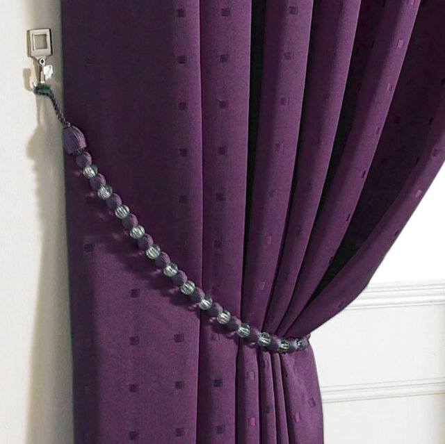 Canaan Earl Beaded Curtain Tieback