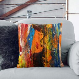 Abstract Square Cushion