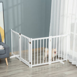 Free Standing Pet Gate With Door