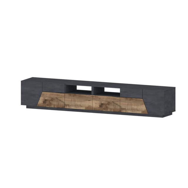 Alien Lowboard 260 Slate/Maple Pereira TV Stand