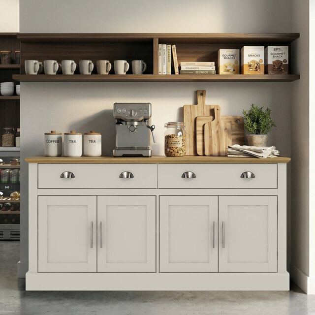 Sufy Benniton 4 Door 2 Drawer Sideboard