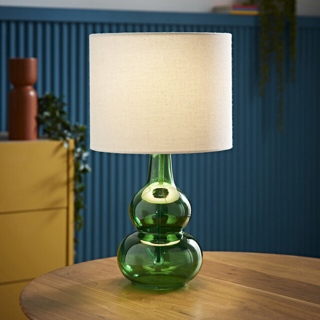 Glass Table Lamp