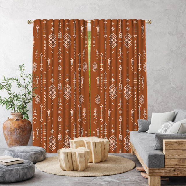 Anjelita Blackout Curtain Single Panel