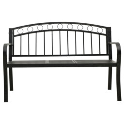 Waimes Steel Park Bench