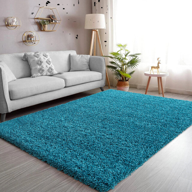 New Stylish Thick Shaggy Rugs For Living Room Hallway Runner Fluffy Round Rugs Bedroom Carpet Mat