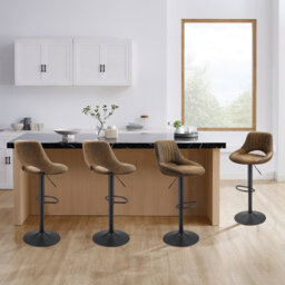 Licon Height Adjustable Swivel Bar Stool