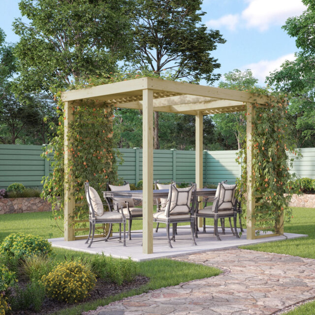 Bartosh Wood Pergola