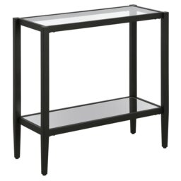 Hera Glass Top End Table