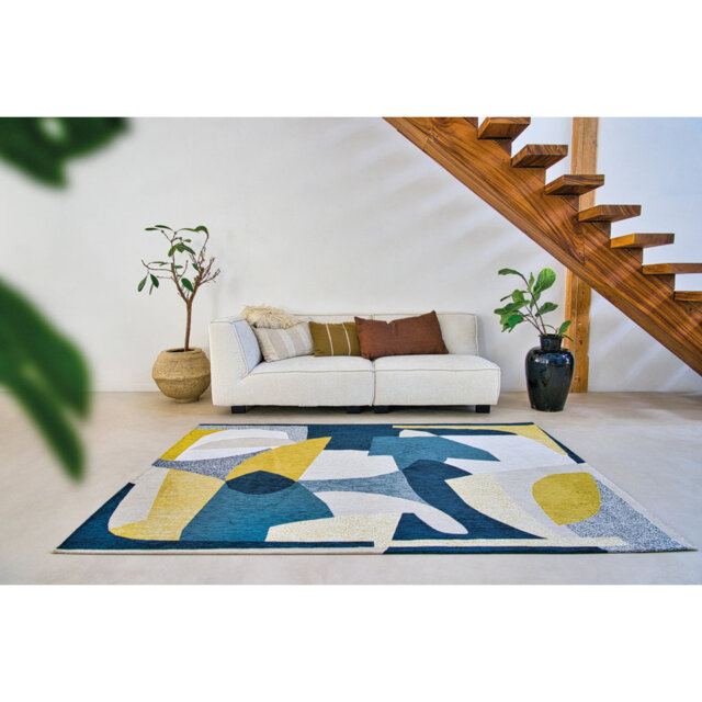 No Pattern And Not Solid Colour Area Rug