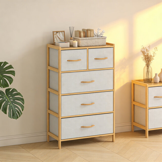 Fabric Rectangle Accent Chest