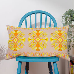 Kalina Geometric Rectangular Cushion