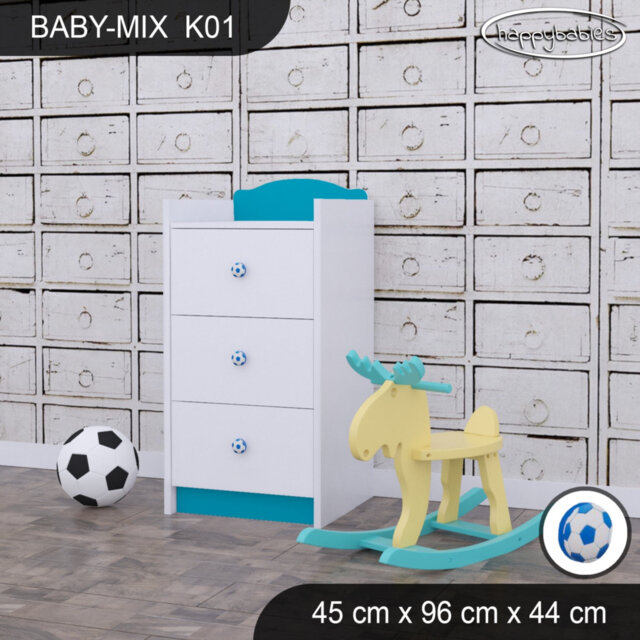 Baby Mix Kids 3 - Drawer Dresser