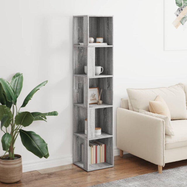 Kynesha 164.5cm H x 33cm W Corner Bookcase