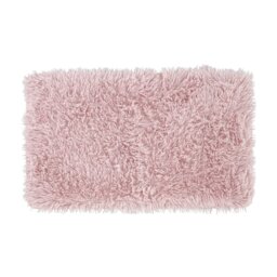 Cuddly Faux Fur Rectangle Bath Mat