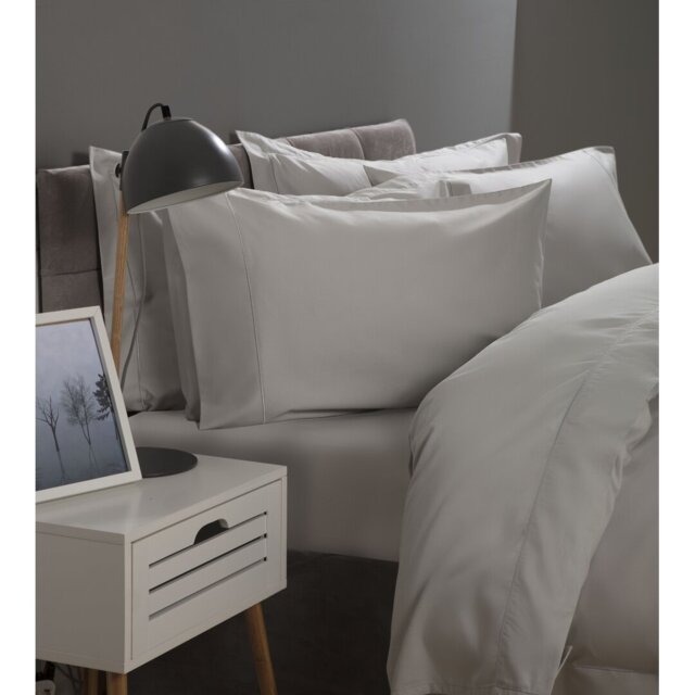 Plain Dye 400 TC Egyptian-Quality Cotton Sateen Pillow Case