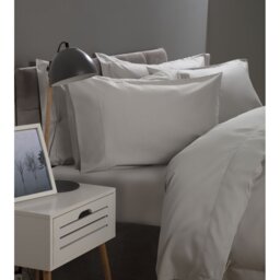 Plain Dye 400 TC Egyptian-Quality Cotton Sateen Pillow Case