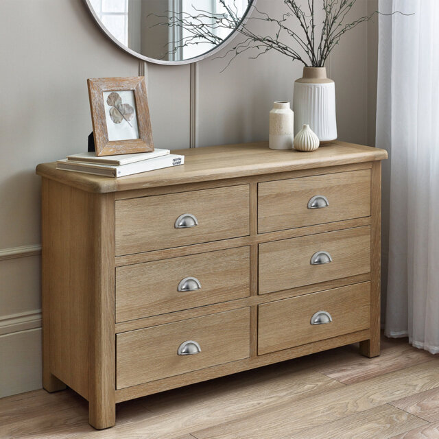 Jeremey 6 - Drawer Chest of Drawers