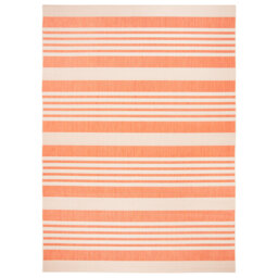 Lake Placid Hooked Beige Indoor/Outdoor Rug