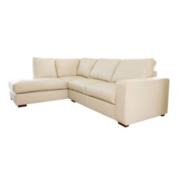 4 Seater Faux Leather Corner Sofa