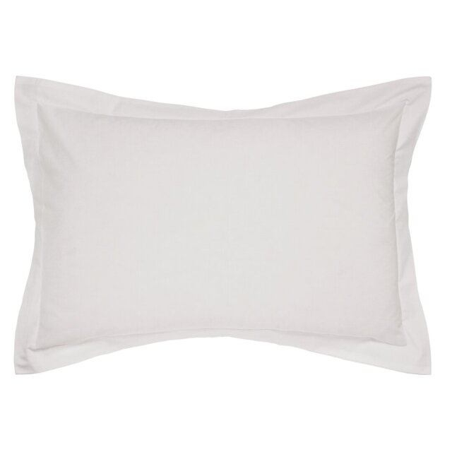 HELENA SPRINGFIELD PLAIN DYE 180 Thread Count Plain Cotton Blend Pillowcase