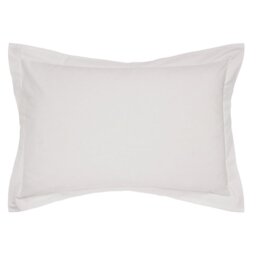 HELENA SPRINGFIELD PLAIN DYE 180 Thread Count Plain Cotton Blend Pillowcase