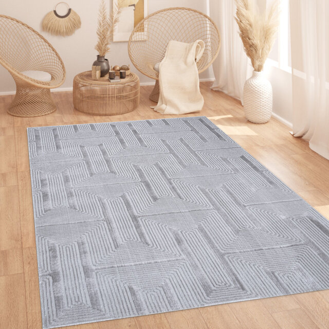 Demica Abstract Indoor / Outdoor Area Rug
