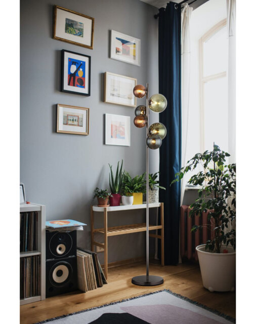 155cm Traditional Floor Lamp