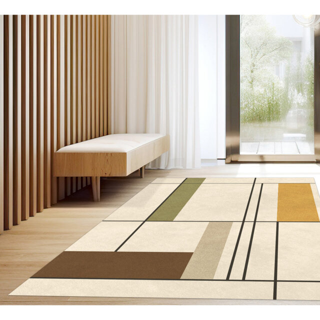 Vinyl Floor Mat for Home, modern style, non-slip PVC, Arcadia