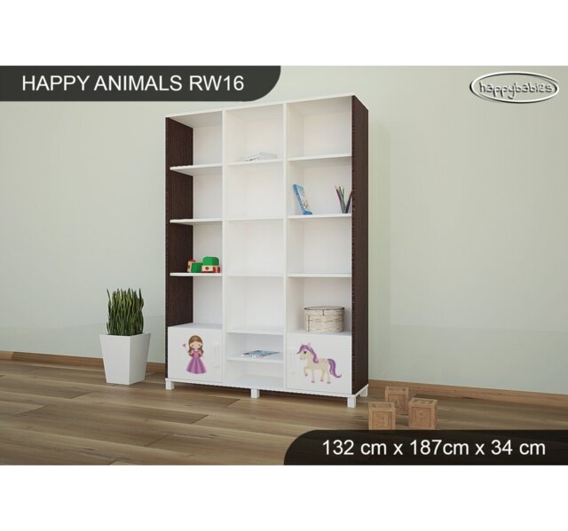 187cm H X 132cm W Kids Bookcase