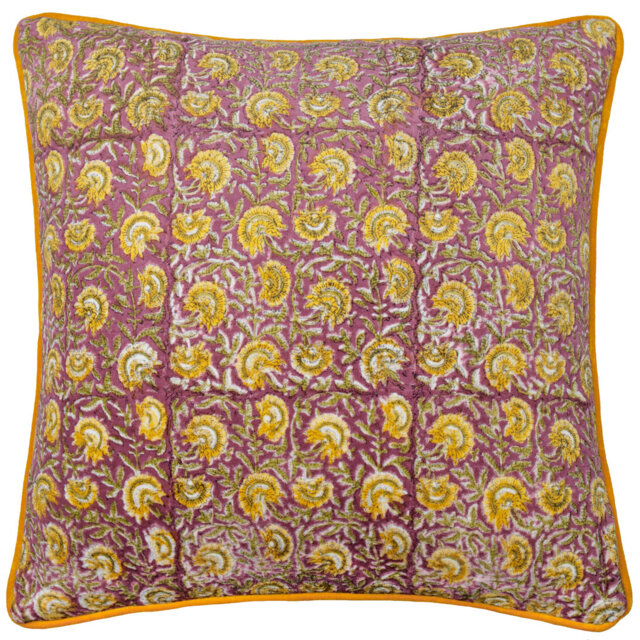 Chedworth Cushion Cover Floral Square Cushion Cover