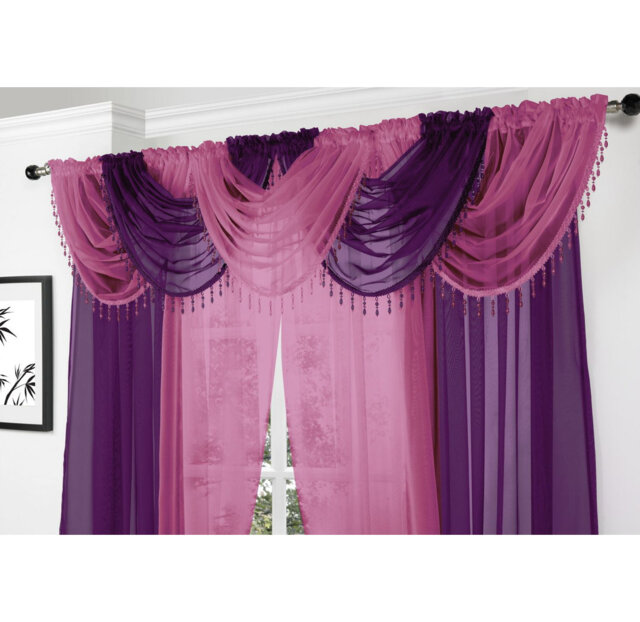 Summitville Slot Top Sheer Curtain