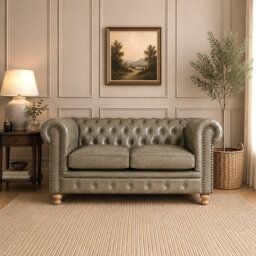 2 Seater Leather Sofa