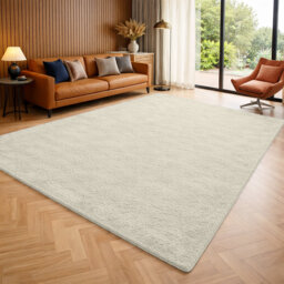 Luxury Pashmina Area Rug – Soft Traditional Living Room & Bedroom Carpet – Elegant Home Floor Rug