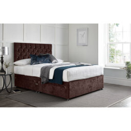 "Divan Bed with 24"" Headboard on Struts"