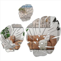 Belvue Novelty Wall Mounted Mirror Set