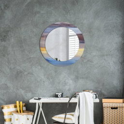Huldar Glass Flat Wall Mirror