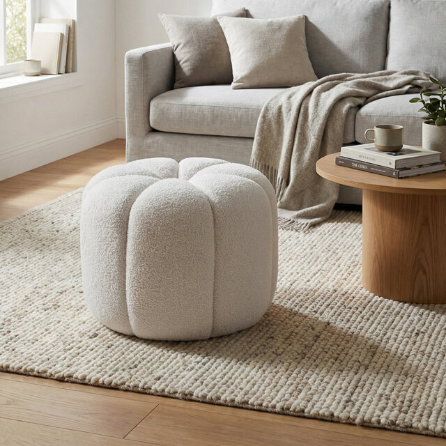 Teddy Fabric Upholstered Bench