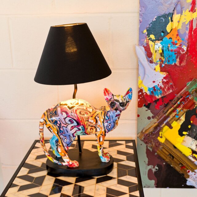 Harner Resin Novelty Lamp