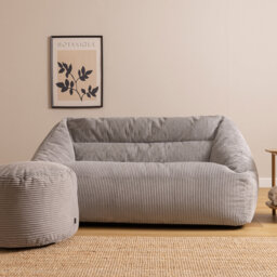 Icon Adult Corduroy Refillable Bean Bag Set