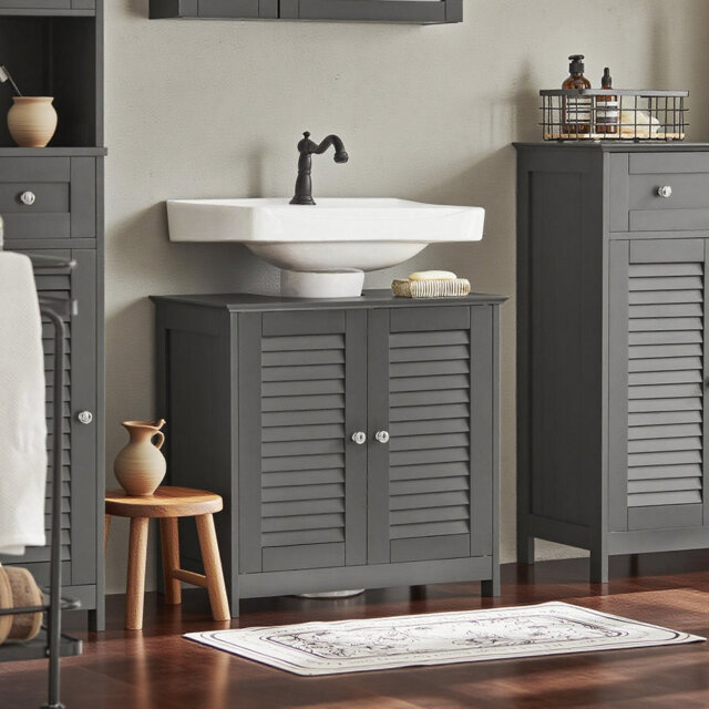 Lyonsdale 57cm Free-standing Single Bathroom Vanity Base
