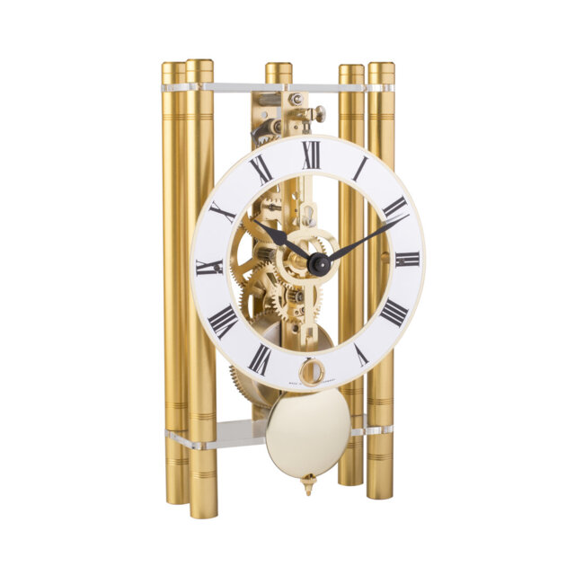 Burket Glam Analogue Tabletop Clock in Gold