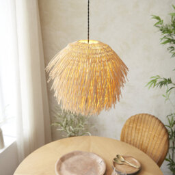 Pundara Pendant Light Lamp Shade (unwired) finished in Natural