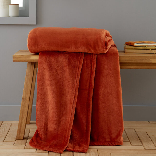 Raschel Velvet Touch Blanket Throw
