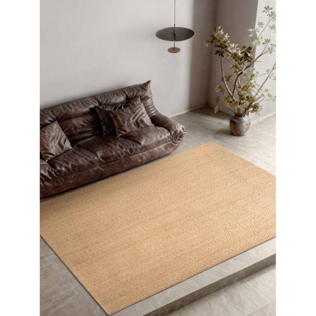 Villeroy & Boch Mirabelle - Jute Rug, Natural Rug for Living room, Bedroom, Diningroom