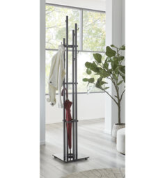 Steel Freestanding 8 - Hook Coat Rack