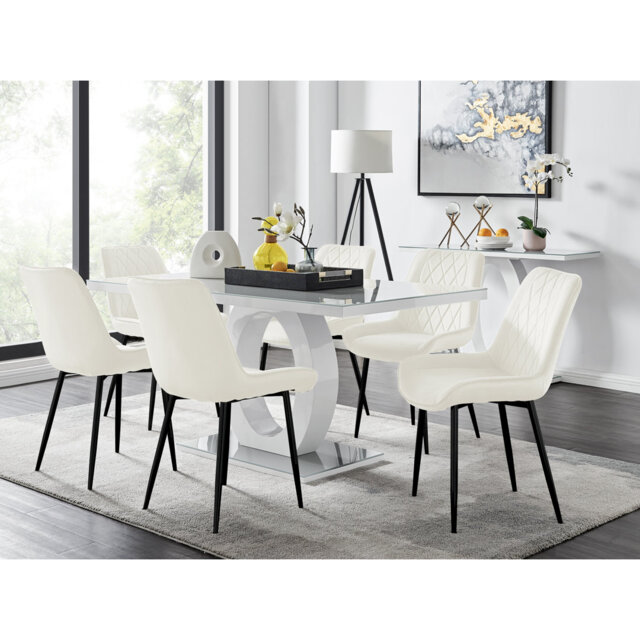 Bekircan 6 - Person Dining Set