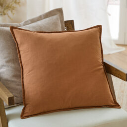 Slub Cotton Square Cushion