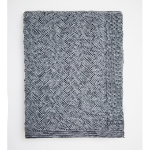 Estelle Knitted Throw Blanket